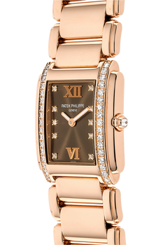 Twenty-4 Reference 4910 Rose Gold Quartz