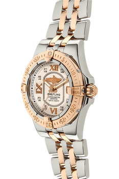 Galactic 30 Rose Gold and Stainless Steel Quartz