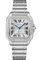 Santos de Cartier Steel Paved