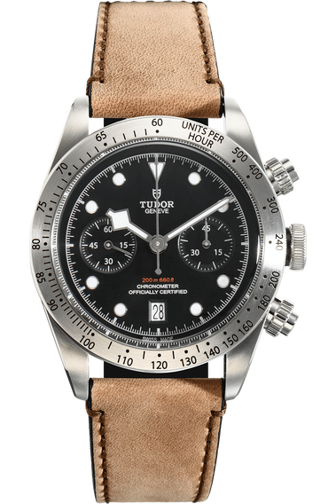 Heritage Black Bay Chronograph Stainless Steel Automatic