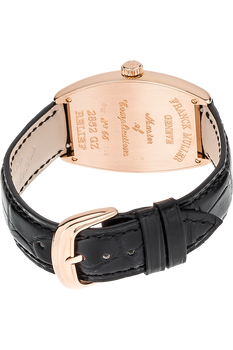 Pre-Owned Franck Muller Cintree Curvex Rose Gold Quartz