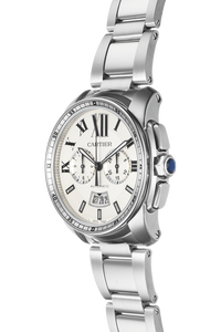 Calibre de Cartier Chronograph Stainless Steel Automatic