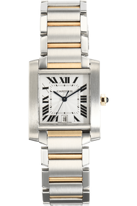 Tank Francaise Yellow Gold and Stainless Steel Automatic