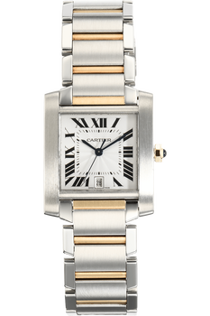 Tank Francaise Yellow Gold and Stainless Steel Automatic