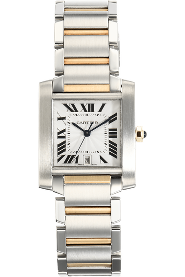 Tank Francaise Yellow Gold and Stainless Steel Automatic