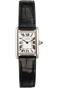Tank Louis Cartier White Gold Quartz