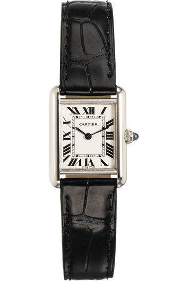 Tank Louis Cartier White Gold Quartz