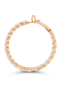 Classics Diamond Hoops