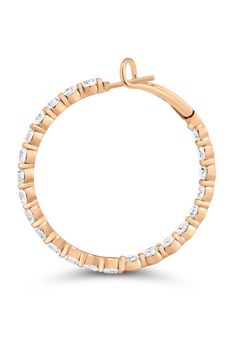 Classics Diamond Hoops