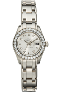 Datejust Pearlmaster White Gold Automatic
