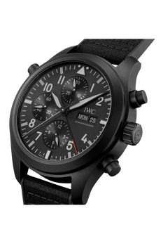 Pilot&rsquo;s Watch Double Chronograph Top Gun Ceratanium