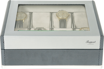 Carbon Fibre and Aluminum 8-Unit Watch Box