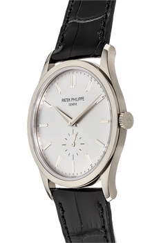 Calatrava Reference 5196 White Gold Manual