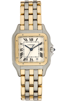 Panthere Yellow Gold and Stainless Steel Automatic