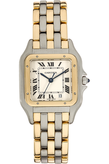 Panthere Yellow Gold and Stainless Steel Automatic