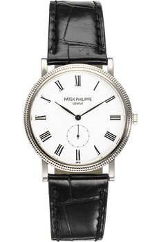 Calatrava Reference 5119 White Gold Manual
