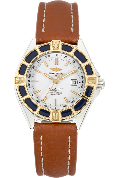 Lady J Yellow Gold and Stainless Steel Quartz