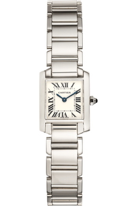 Tank Francaise White Gold Quartz