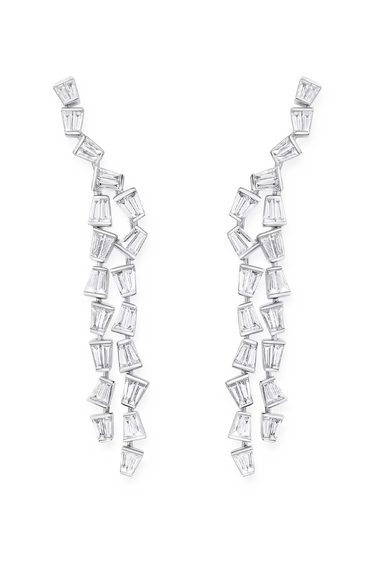 Rock Diamonds Climber Earrings