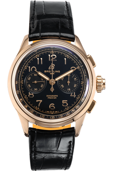 Premier B15 Duograph 42 Rose Gold Manual