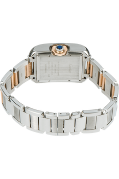Tank Anglaise Rose Gold and Stainless Steel Automatic