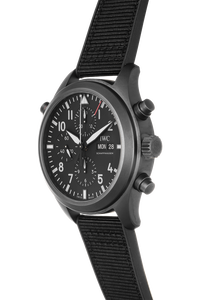 Pilot's Watch Double Chronograph TOP GUN Ceramic and Titanium Automatic