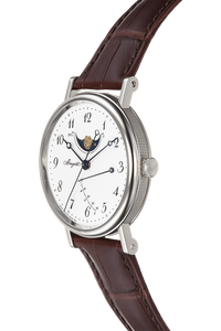 Classique Phase de Lune White Gold Automatic