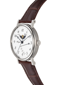 Classique Phase de Lune White Gold Automatic