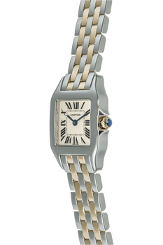 Santos Demoiselle Yellow Gold and Stainless Steel Quartz