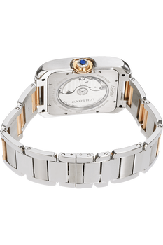 Tank Anglaise XL Rose Gold and Stainless Steel Automatic