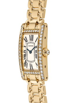 Tank Americaine Yellow Gold Quartz