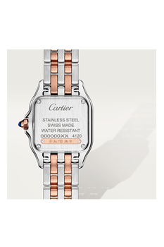 Panth&egrave;re de Cartier, Rose Gold &amp; Steel, Small