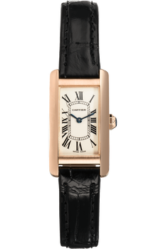 Tank Americaine Rose Gold Quartz