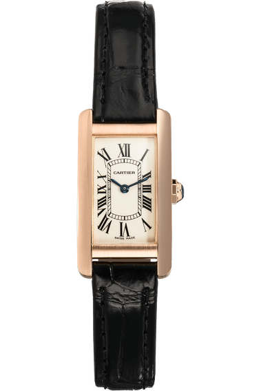 Tank Americaine Rose Gold Quartz