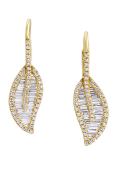 Leaf Drop Earrings