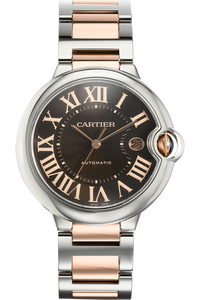 Ballon Bleu Rose Gold and Stainless Steel Automatic