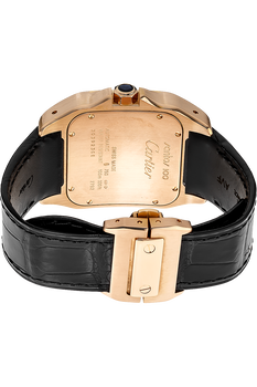 Santos 100 Rose Gold Automatic