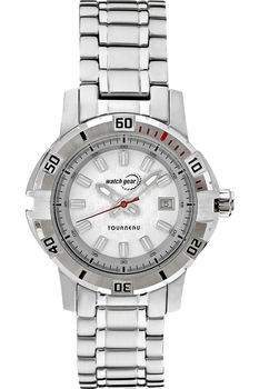 Watchgear by Tourneau Corporate Collection Ladies 32mm Steel White Dial Bracelet