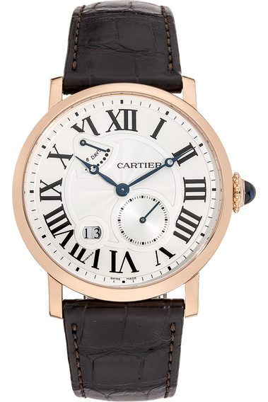 Rotonde de Cartier Power Reserve Rose Gold Manual