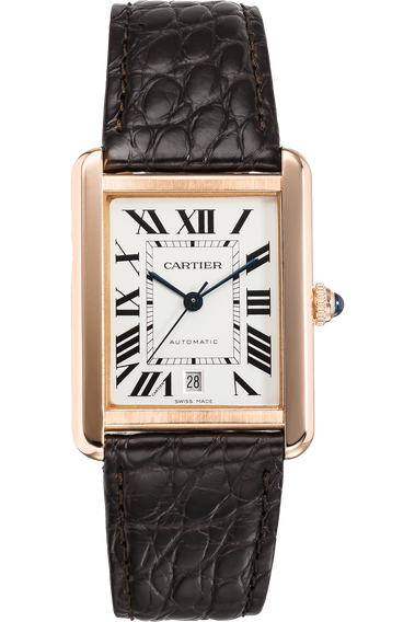 Tank Solo XL Rose Gold and Stainless Steel Automatic