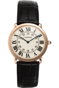 Ronde Solo Louis Cartier Rose Gold Manual
