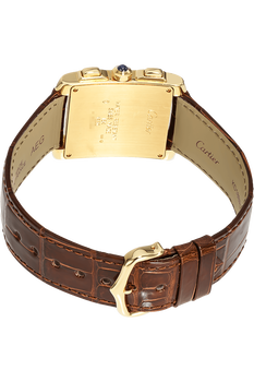 Tank Francaise Chronograph Yellow Gold Quartz