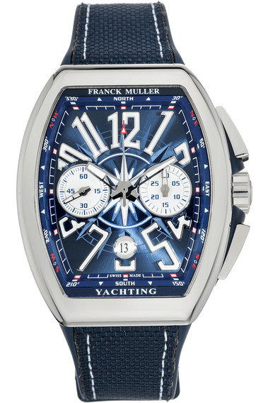 Pre Owned Franck Muller Vanguard Yachting Stainless Steel Automatic