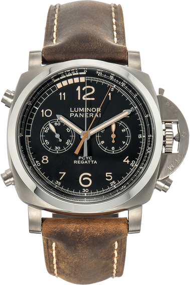 Pre Owned Panerai Luminor Regatta Chrono Flyback Titanium Automatic