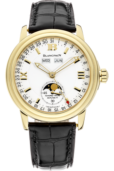 Leman Complete Calendar Yellow Gold Automatic