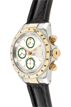 Prince Date Chronograph Yellow Gold and Stainless Steel Automatic