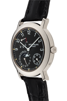 Moon Phase Power Reserve Reference 5055 White Gold Automatic