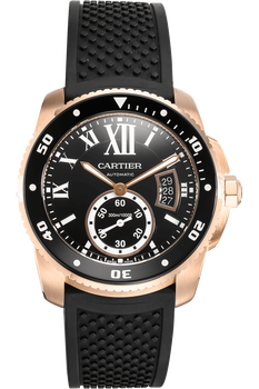Calibre de Cartier Diver Rose Gold Automatic