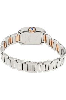Tank Anglaise Rose Gold and Stainless Steel Quartz