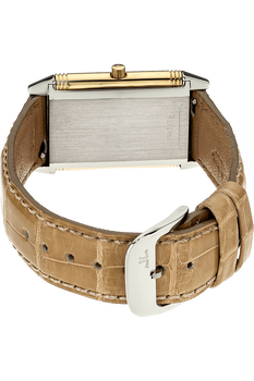 Reverso Date Yellow Gold and Stainless Steel Quartz